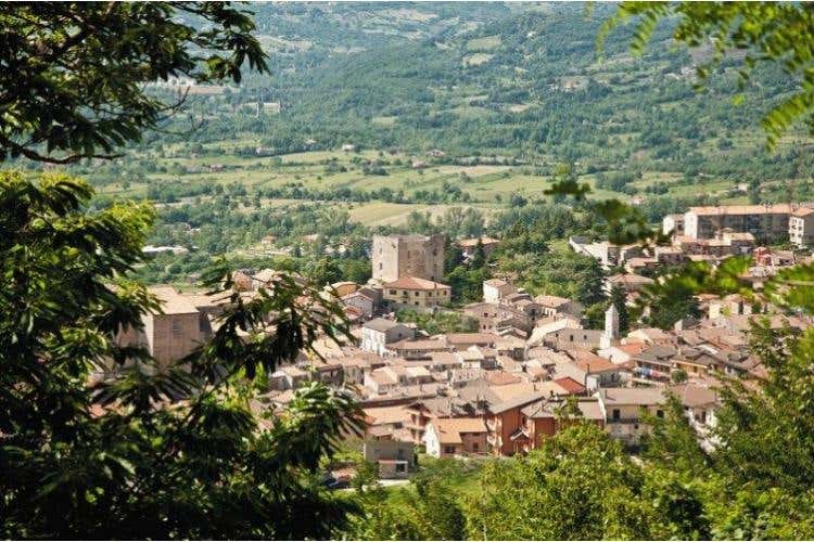 Bagnoli Castello - Vista dalla Salita per il Laceno